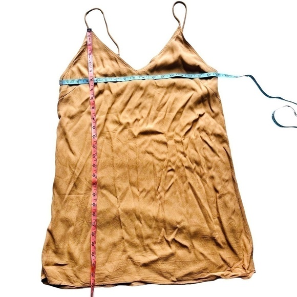 Wilfred FREE by ARITZIA Vivienne Flowy Fluid Lined Camisole A-line Dress Size M - Picture 6 of 7